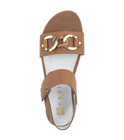 Nessi Brązowe 23438 (NE378-a) sandals