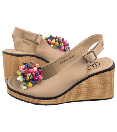 Filippo Beżowe DS6021/25 BE (FO93-a) shoes