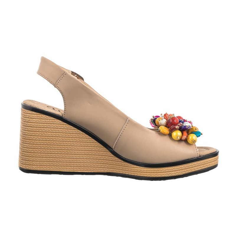 Filippo Beżowe DS6021/25 BE (FO93-a) shoes