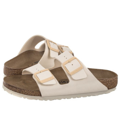Birkenstock Arizona BS Eggshell 1027339 (BK260-c) Women's Shoes/Flip Flops