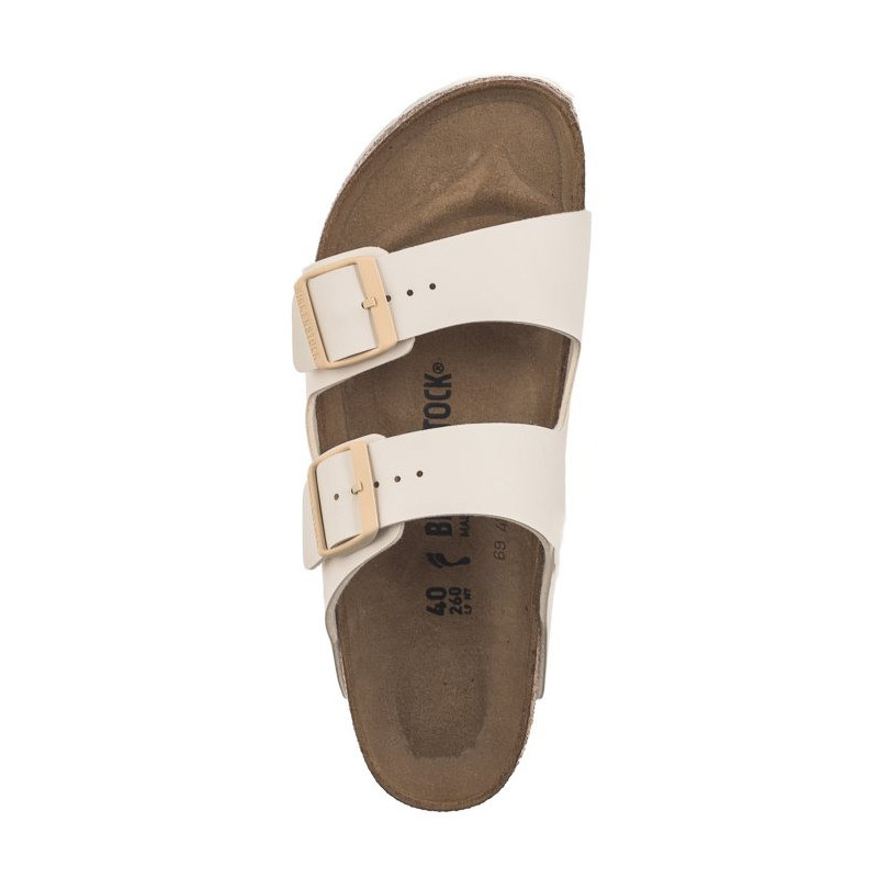 Birkenstock Arizona BS Eggshell 1027339 (BK260-c) Women's Shoes/Flip Flops