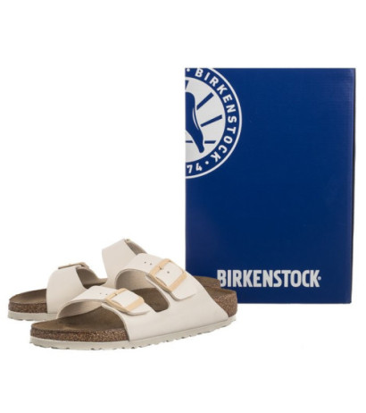Birkenstock Arizona BS Eggshell 1027339 (BK260-c) Women's Shoes/Flip Flops