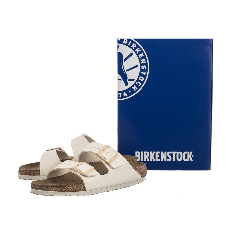 Birkenstock Arizona BS Eggshell 1027339 (BK260-c) Women's Shoes/Flip Flops