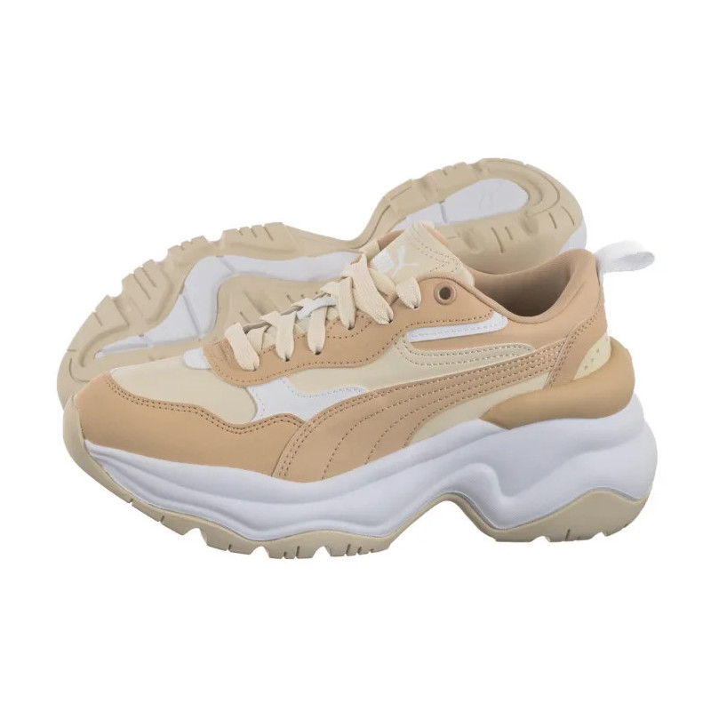 Puma Cilia Wedge Alpine Snow-Light Sand-White 393915-12 (PU585-c) shoes