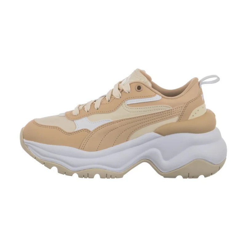 Puma Cilia Wedge Alpine Snow-Light Sand-White 393915-12 (PU585-c) shoes