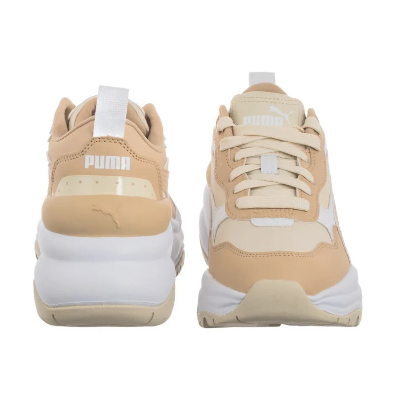 Puma Cilia Wedge Alpine Snow-Light Sand-White 393915-12 (PU585-c) shoes