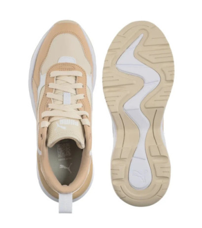 Puma Cilia Wedge Alpine Snow-Light Sand-White 393915-12 (PU585-c) shoes