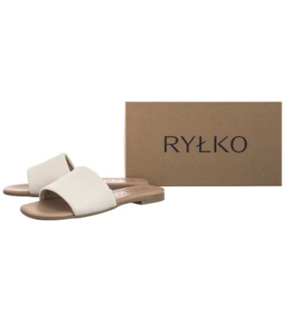 Ryłko Kremowe 0AGH2_V_ _2TS (RY852-c) Women's Shoes/Flip Flops