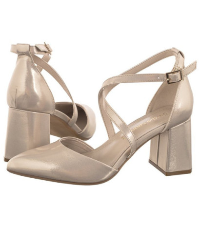 Sergio Leone Złote SK 840 (SL528-a) shoes