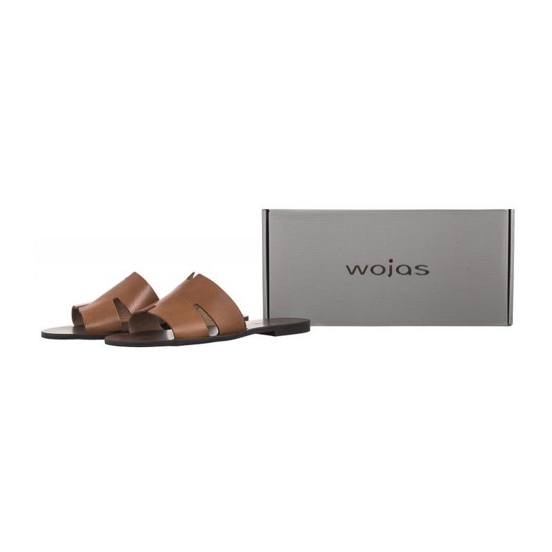 Wojas Brązowe 74008-53 (WO194-b) Women's Shoes/Flip Flops