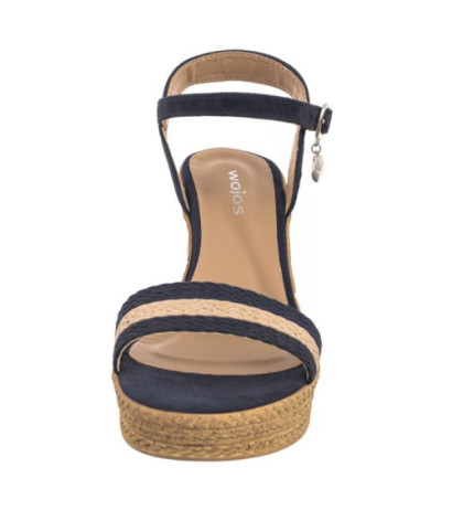 Wojas Granatowe/Beżowe 76022-86 (WO200-a) shoes