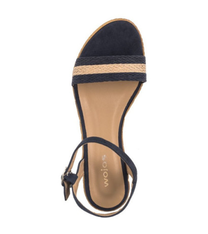 Wojas Granatowe/Beżowe 76022-86 (WO200-a) shoes
