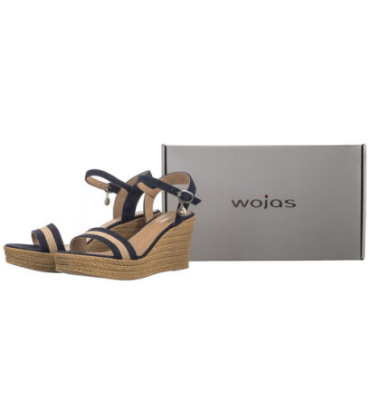 Wojas Granatowe/Beżowe 76022-86 (WO200-a) shoes