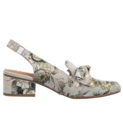 Maciejka Zielone w Kwiaty N6539-38/00-1 (MA1206-b) shoes