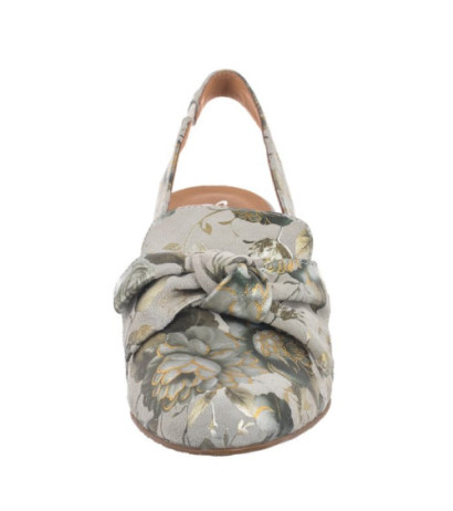 Maciejka Zielone w Kwiaty N6539-38/00-1 (MA1206-b) shoes