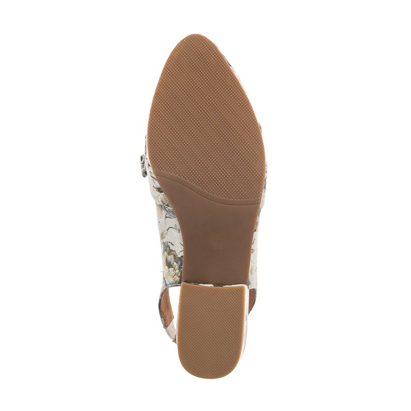 Maciejka Zielone w Kwiaty N6539-38/00-1 (MA1206-b) shoes