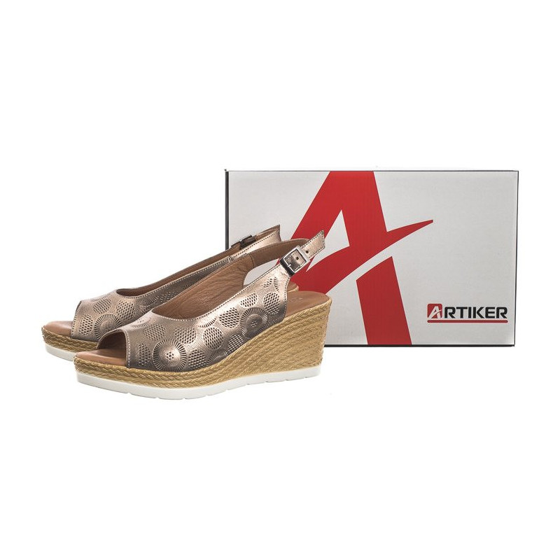 Artiker Ciemnozłote 54C0687 (AR122-a) shoes