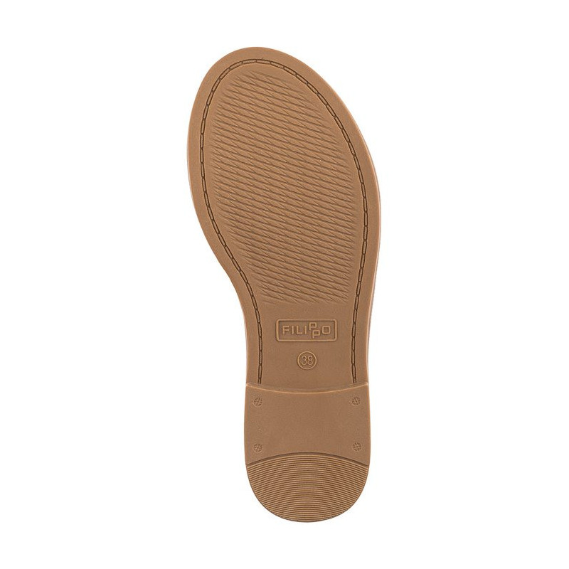 Filippo Złote DK3703/25 GO (FO100-a) Women's Shoes/Flip Flops