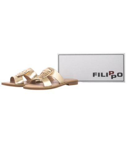 Filippo Złote DK3703/25 GO (FO100-a) Women's Shoes/Flip Flops