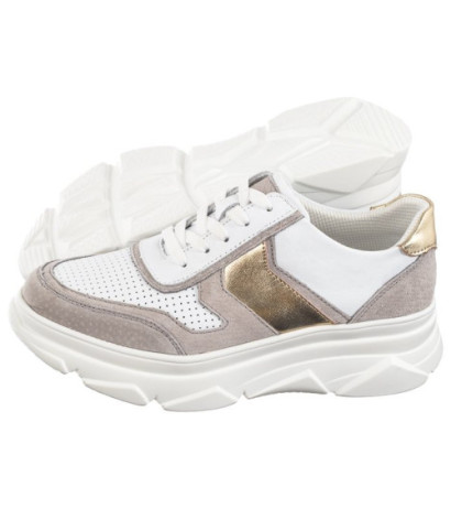 Filippo Białe/Szare DP4579/24 WH GR (FO101-a) shoes