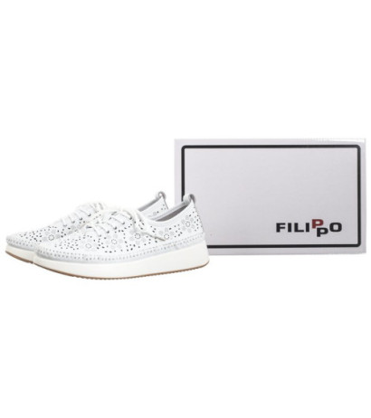 Filippo Białe DP4606/25 WH (FO102-a) shoes