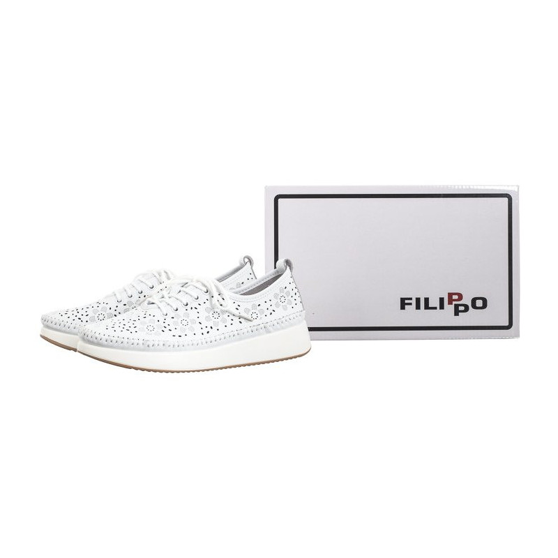 Filippo Białe DP4606/25 WH (FO102-a) shoes