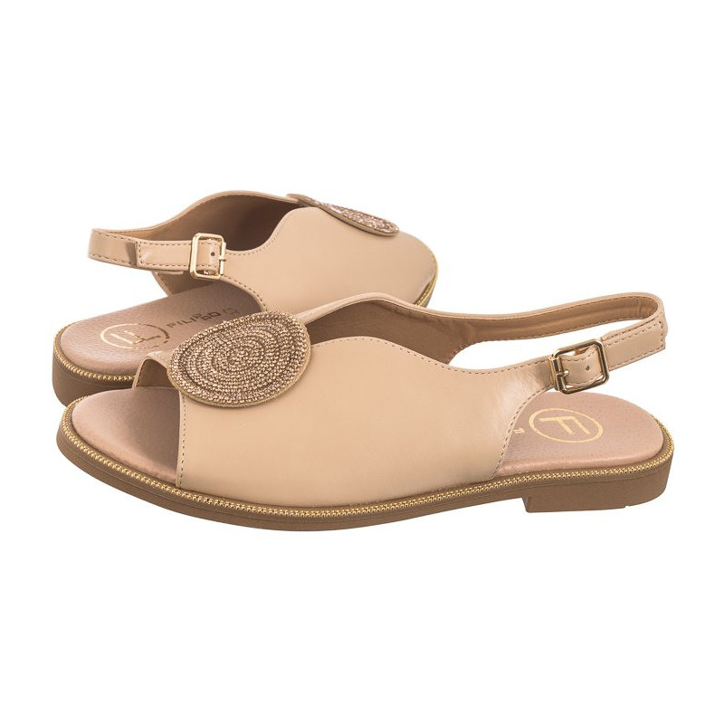 Filippo Beżowe DS6229/25 BE (FO103-a) sandals