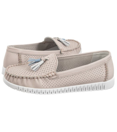 Venezia Szare Ażurowe FTG210621B L Gre (VE777-a) shoes