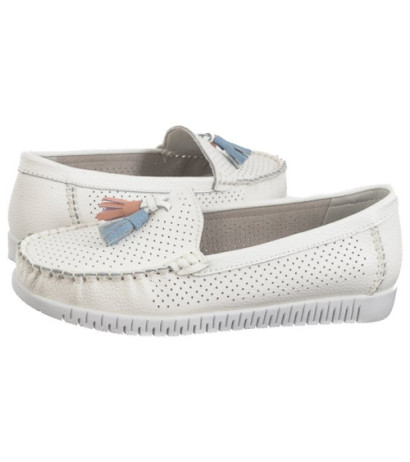 Venezia Białe Ażurowe FTG210621B White (VE777-b) shoes