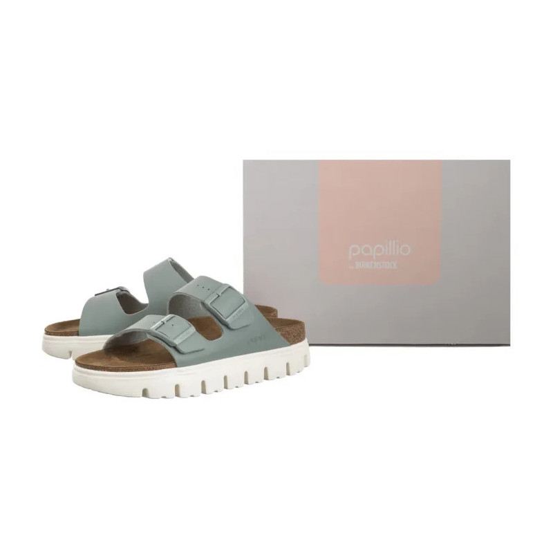 Papillio Arizona Pap Chunky Pure Sage 1029093 (PP15-d) Women's Shoes/Flip Flops