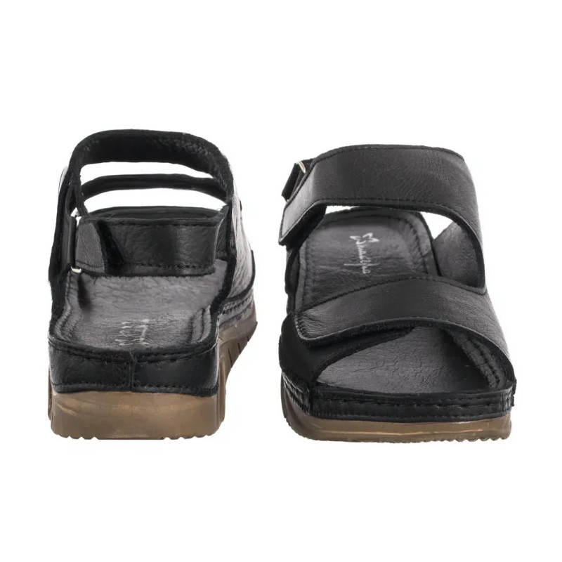 Maciejka Czarne L4495-01/00-1 (MA1219-c) sandals