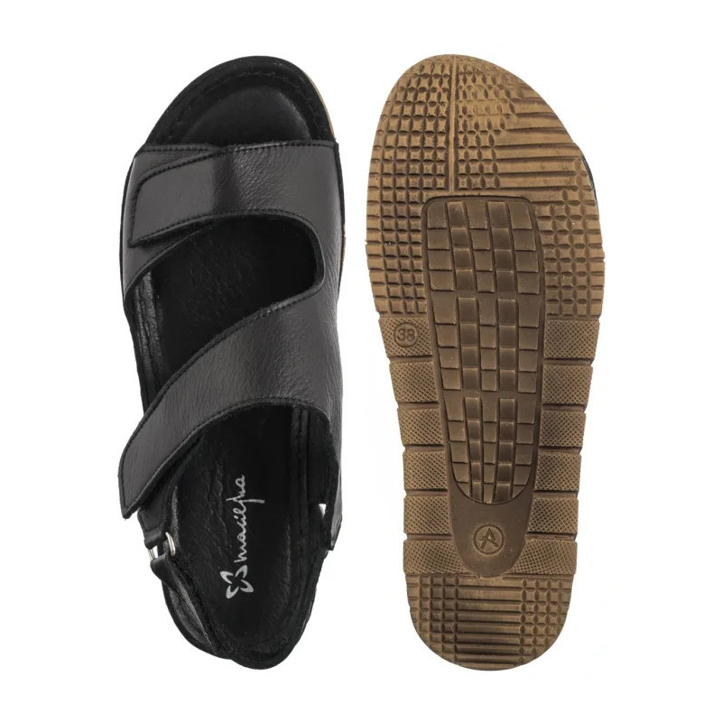 Maciejka Czarne L4495-01/00-1 (MA1219-c) sandals