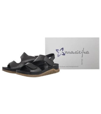 Maciejka Czarne L4495-01/00-1 (MA1219-c) sandals