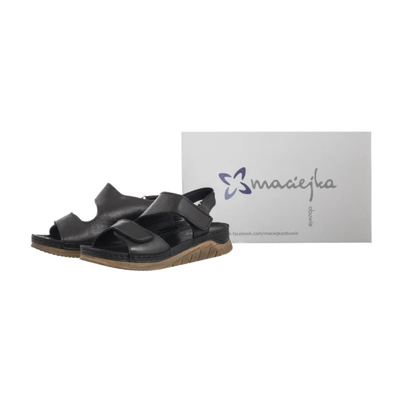 Maciejka Czarne L4495-01/00-1 (MA1219-c) sandals