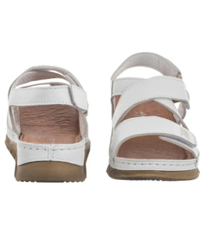 Maciejka Białe L4496-11/00-1 (MA1220-c) sandals