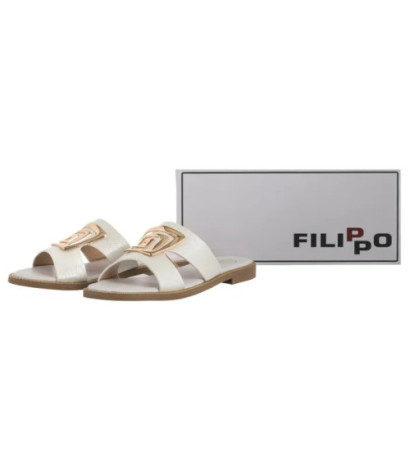 Filippo Białe DK3703/25 WH (FO100-b) Women's Shoes/Flip Flops
