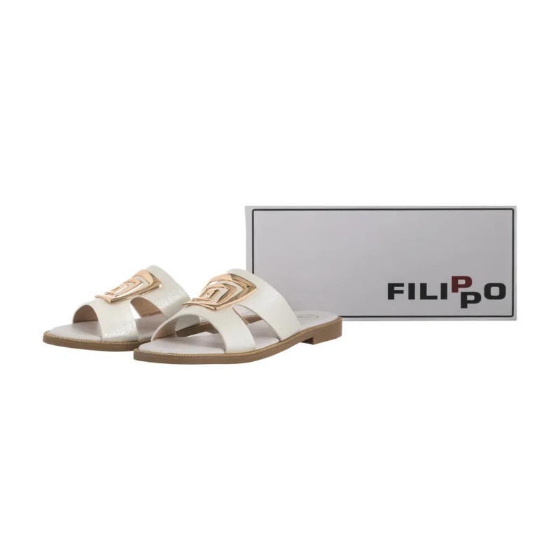 Filippo Białe DK3703/25 WH (FO100-b) Women's Shoes/Flip Flops