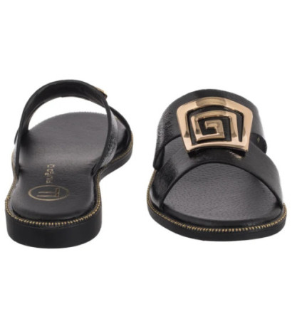 Filippo Czarne DK3703/25 BK (FO100-c) Women's Shoes/Flip Flops