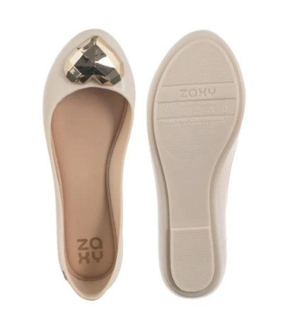 Zaxy New Pop Precious Fem NN285009/AS651 Off White (ZA194-c) ballerinas