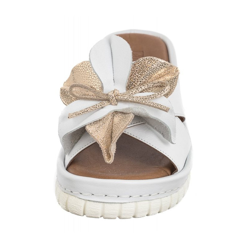 Artiker Białe/Złote 54C0537 (AR125-a) shoes