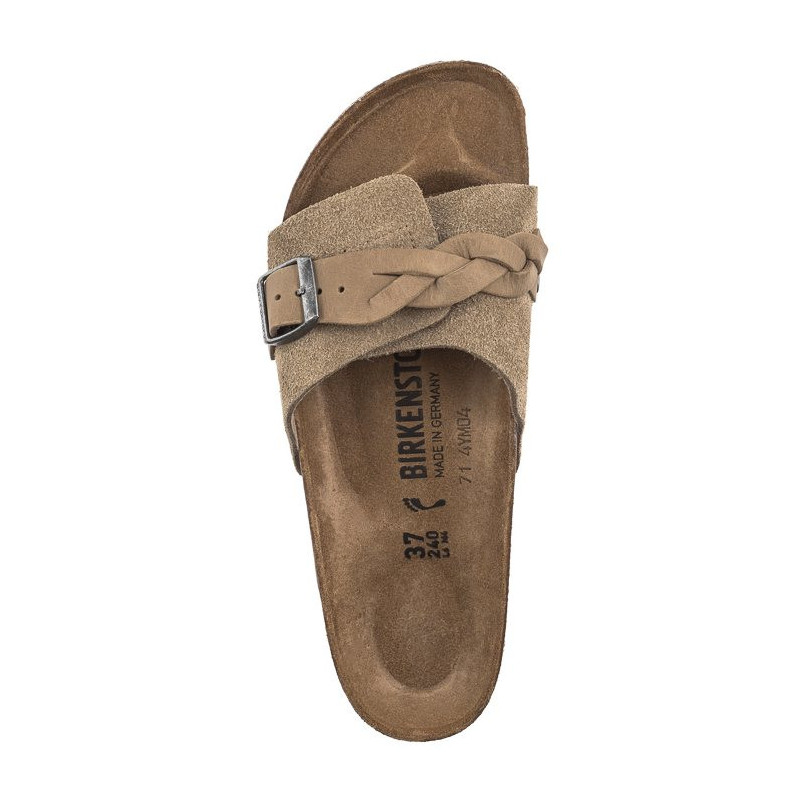 Birkenstock Oita Braided Taupe 1026730 (BK264-a) Women's Shoes/Flip Flops