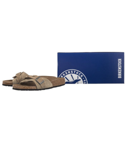 Birkenstock Oita Braided Taupe 1026730 (BK264-a) Women's Shoes/Flip Flops