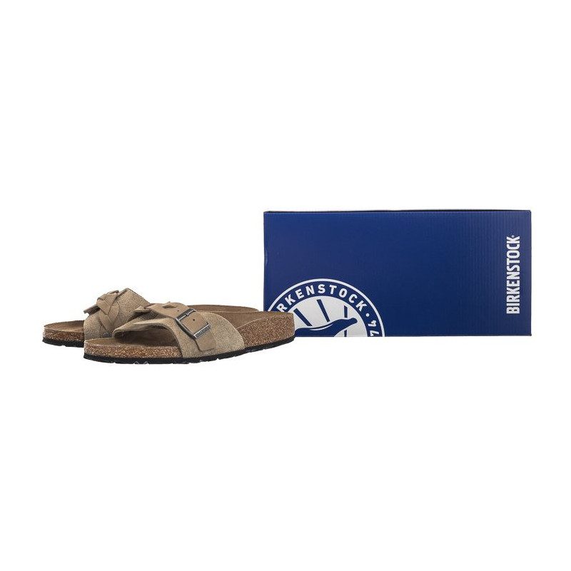 Birkenstock Oita Braided Taupe 1026730 (BK264-a) Women's Shoes/Flip Flops
