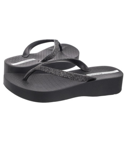 Ipanema Mesh Chic Plat Fem 83386/AJ496 Black/Glitter Black (IP79-a) flip flops