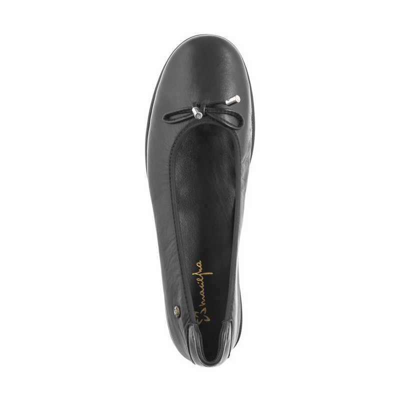 Maciejka Czarne P6504-01/00-1 (MA1227-b) ballerinas