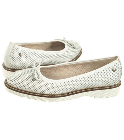 Maciejka Białe P6509-11/00-1 (MA1230-a) ballerinas
