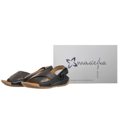 Maciejka Czarne 00994-63/00-5 (MA1236-b) sandals