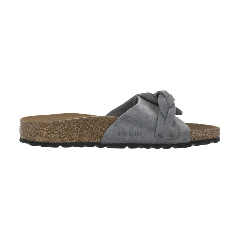 Birkenstock Oita Braided Basalt Gray 1029121 (BK264-b) Women's Shoes/Flip Flops