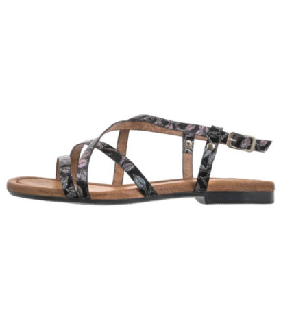 Maciejka Brąz+Srebro 06635-05/00-0 (MA1225-d) sandals