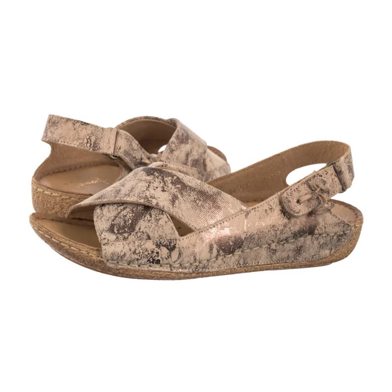 Maciejka Beżowe/Miedziane 00994-65/00-5 (MA1236-c) sandals